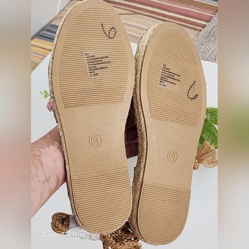 Target Women's Brown Espadrille Flats